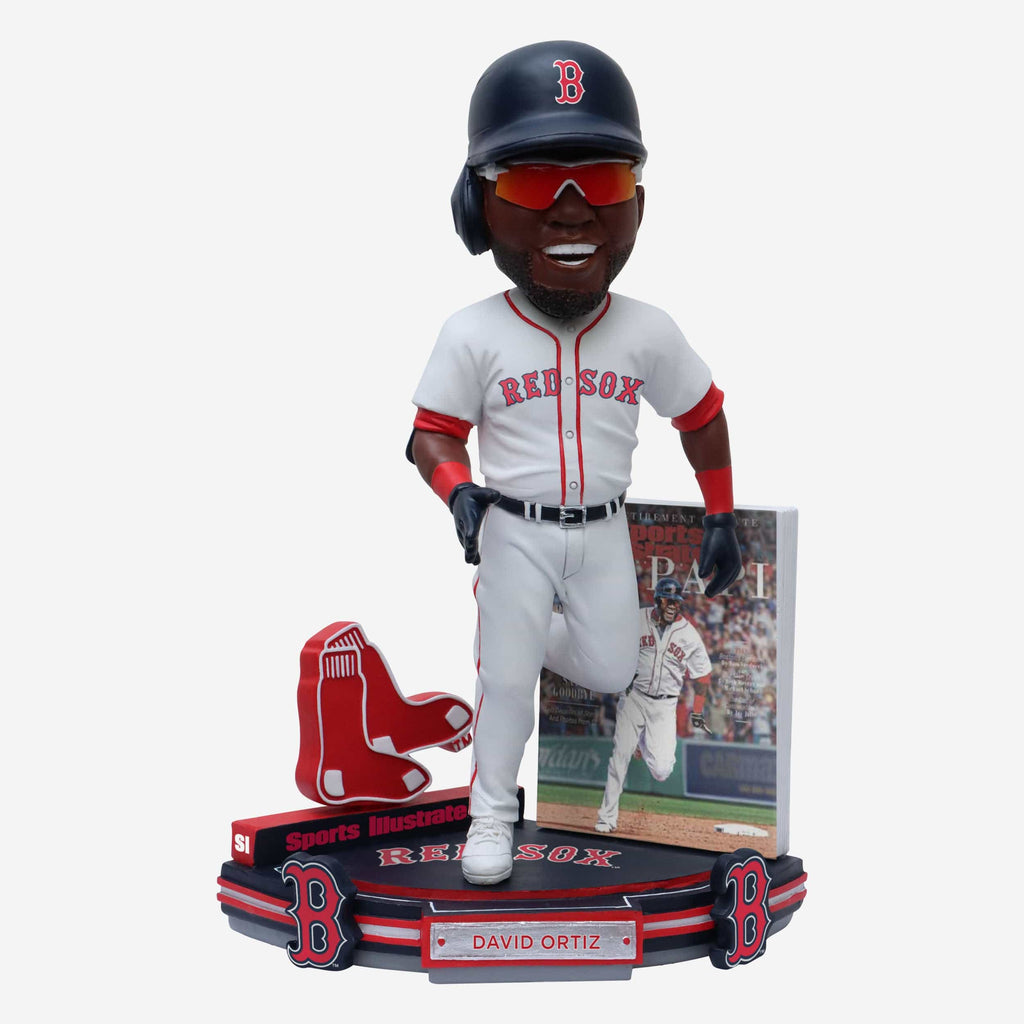 David Ortiz Boston Red Sox Sports Illustrated Cover Bobblehead FOCO - FOCO.com