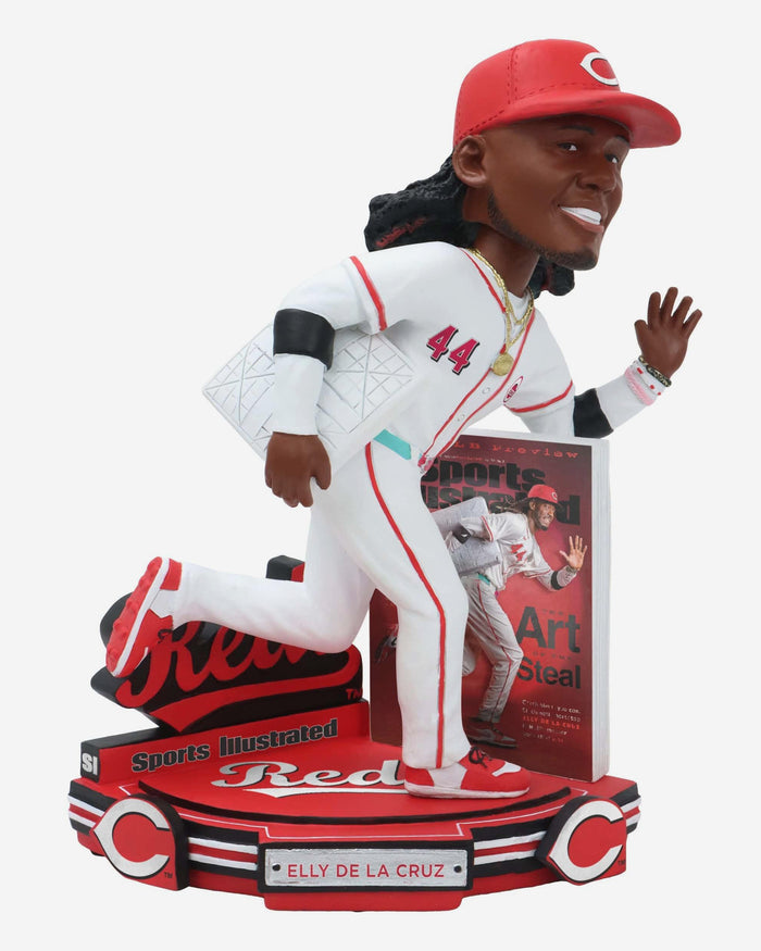 Elly De La Cruz Cincinnati Reds Art of the Steal Sports Illustrated Kids Cover Bobblehead FOCO - FOCO.com