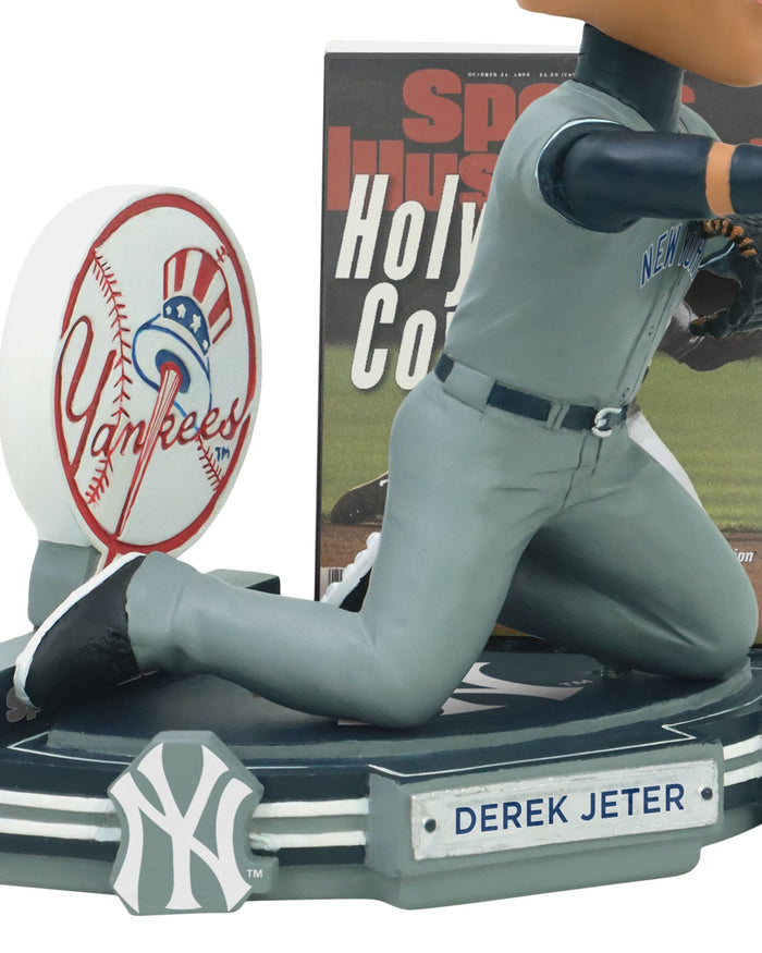 Derek Jeter New York Yankees Holy Cow Sports Illustrated Cover Bobblehead FOCO - FOCO.com