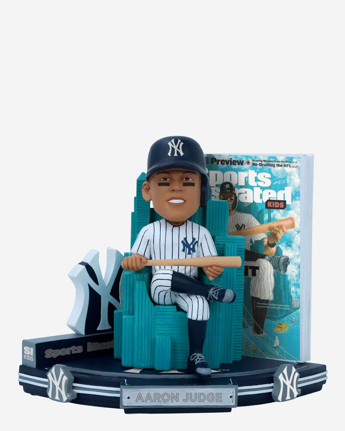 Aaron Judge New York Yankees It's Judgement Time Sports Illustrated Kids Cover Bobblehead FOCO - FOCO.com