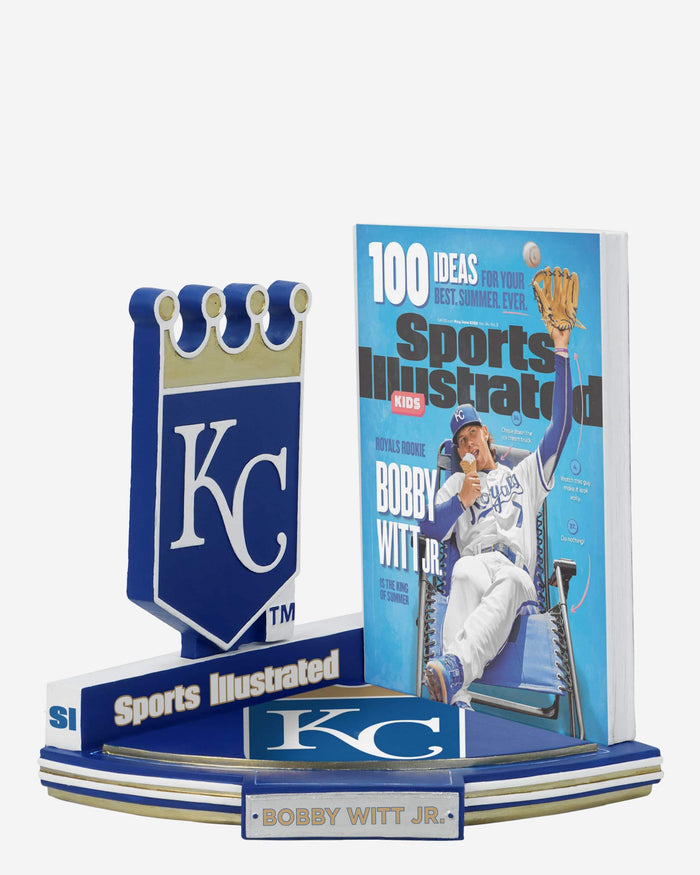 Bobby Witt Jr Kansas City Royals Rookie Sports Illustrated Cover Bobblehead FOCO - FOCO.com