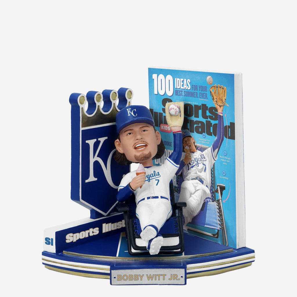 Bobby Witt Jr Kansas City Royals Rookie Sports Illustrated Cover Bobblehead FOCO - FOCO.com
