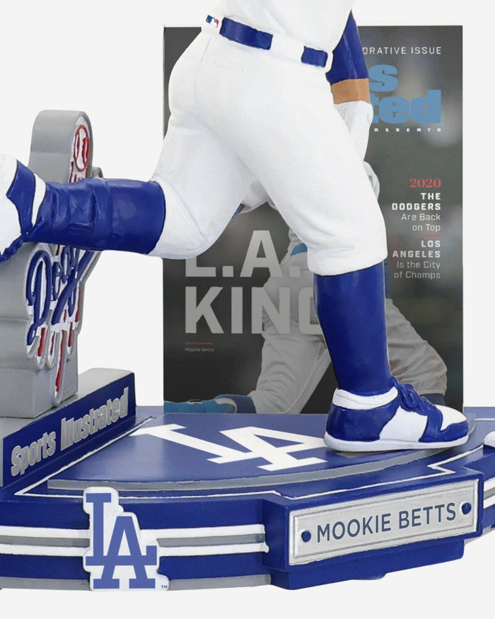 Mookie Betts Los Angeles Dodgers LA Kings 2020 World Series Commemorative Sports Illustrated Cover Bobblehead FOCO - FOCO.com