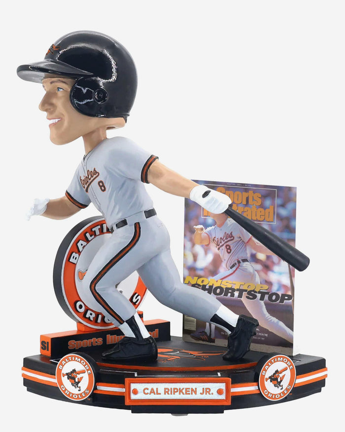 Cal Ripken Jr Baltimore Orioles Nonstop Shortstop Sports Illustrated Cover Bobblehead FOCO - FOCO.com