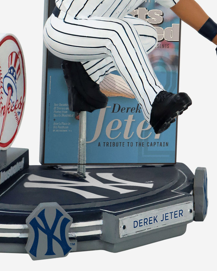 Derek Jeter New York Yankees A Tribute To The Captain Sports Illustrated Cover Bobblehead FOCO - FOCO.com