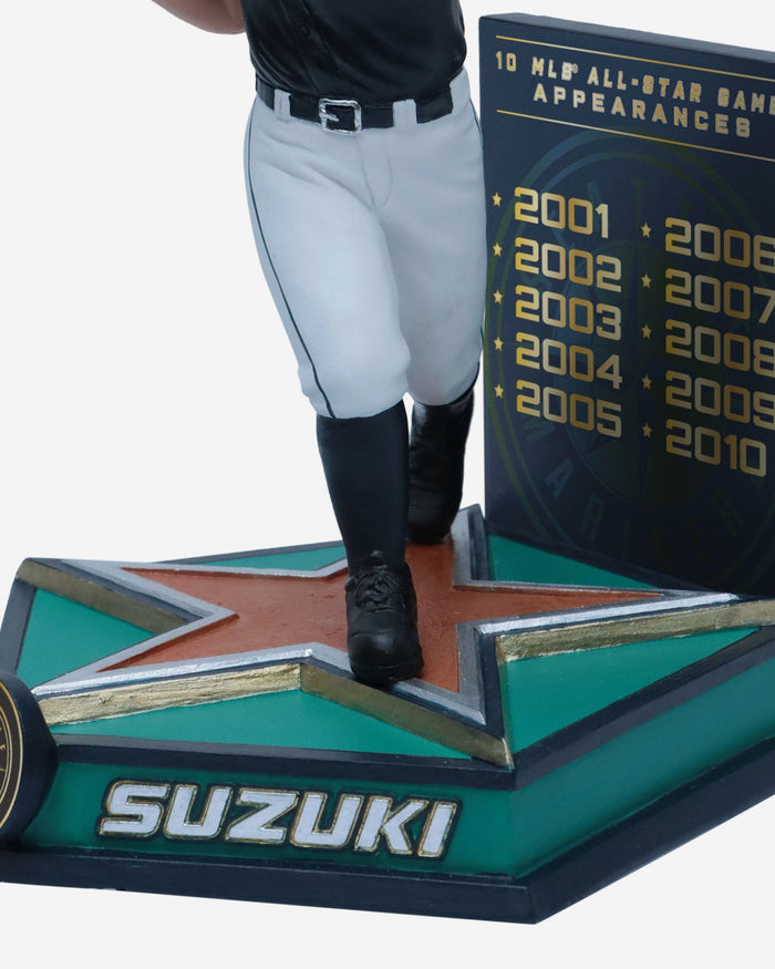 Ichiro Suzuki Seattle Mariners 10X All-Star Bobblehead FOCO - FOCO.com