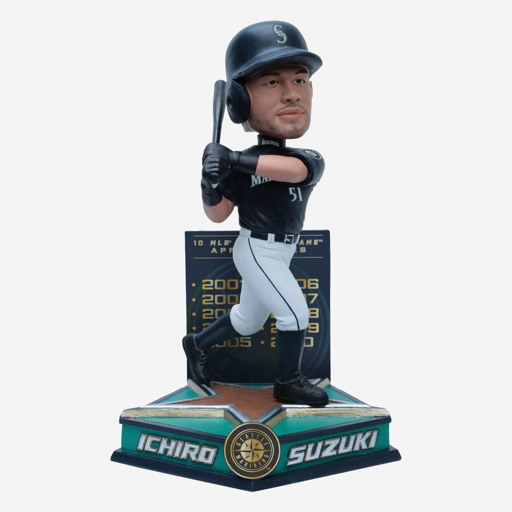 Ichiro Suzuki Seattle Mariners 10X All-Star Bobblehead FOCO - FOCO.com
