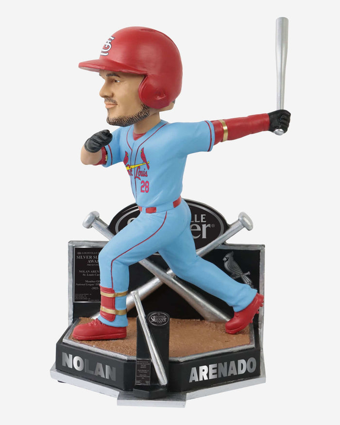 Nolan Arenado St Louis Cardinals 2022 Silver Slugger Bobblehead FOCO - FOCO.com