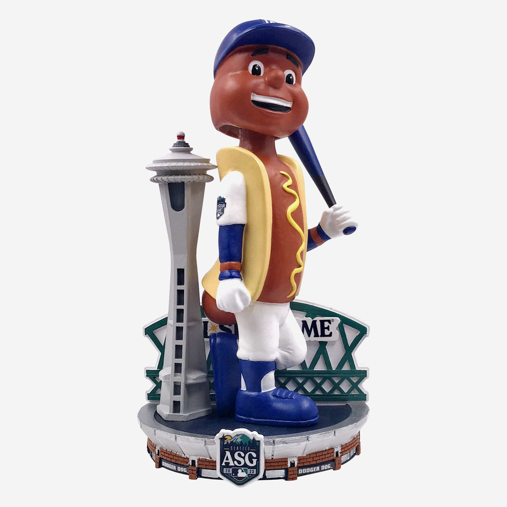 Dodger Dog Los Angeles Dodgers 2023 All-Star Bobbles on Parade Mascot Bobblehead FOCO - FOCO.com