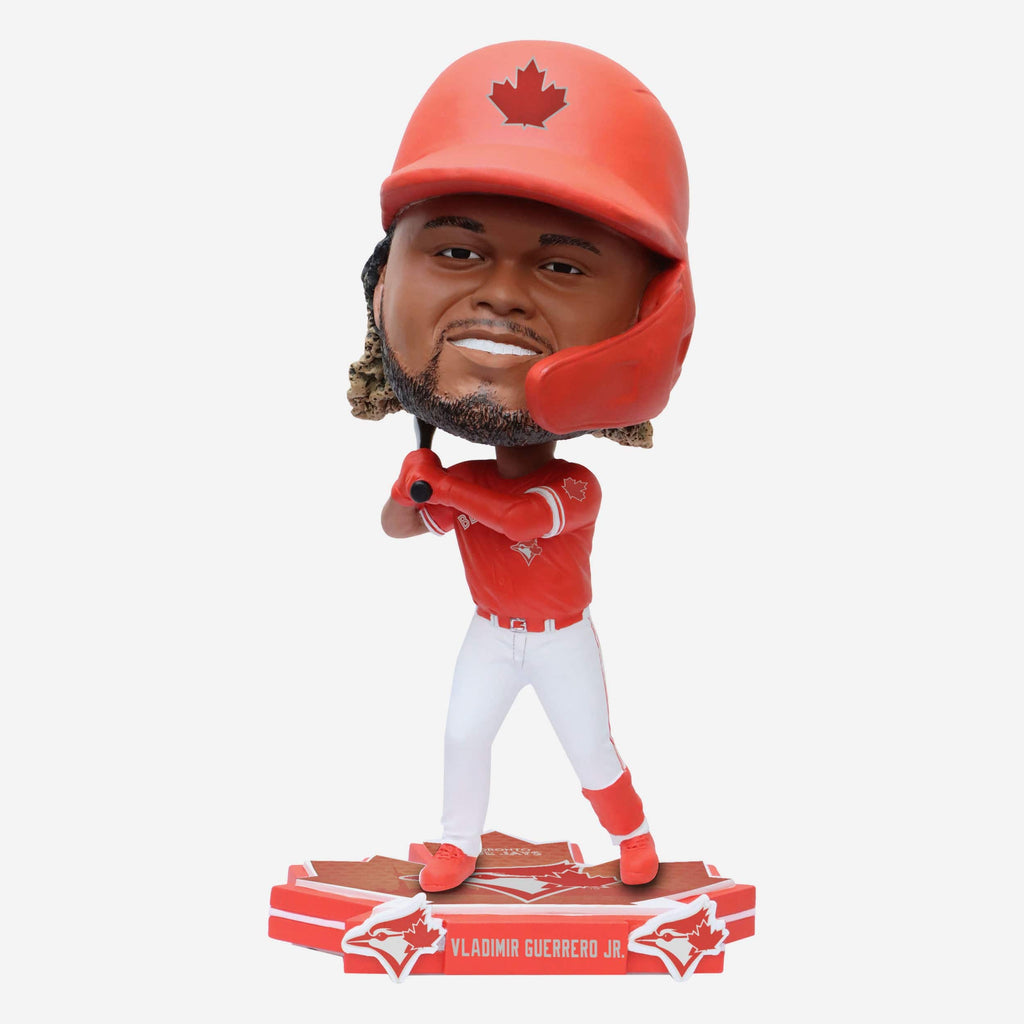 Vladimir Guerrero Jr Toronto Blue Jays Canada Day Uniform Bighead Bobblehead FOCO - FOCO.com