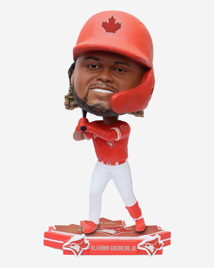 Vladimir Guerrero Jr Toronto Blue Jays Canada Day Uniform Bighead Bobblehead FOCO - FOCO.com