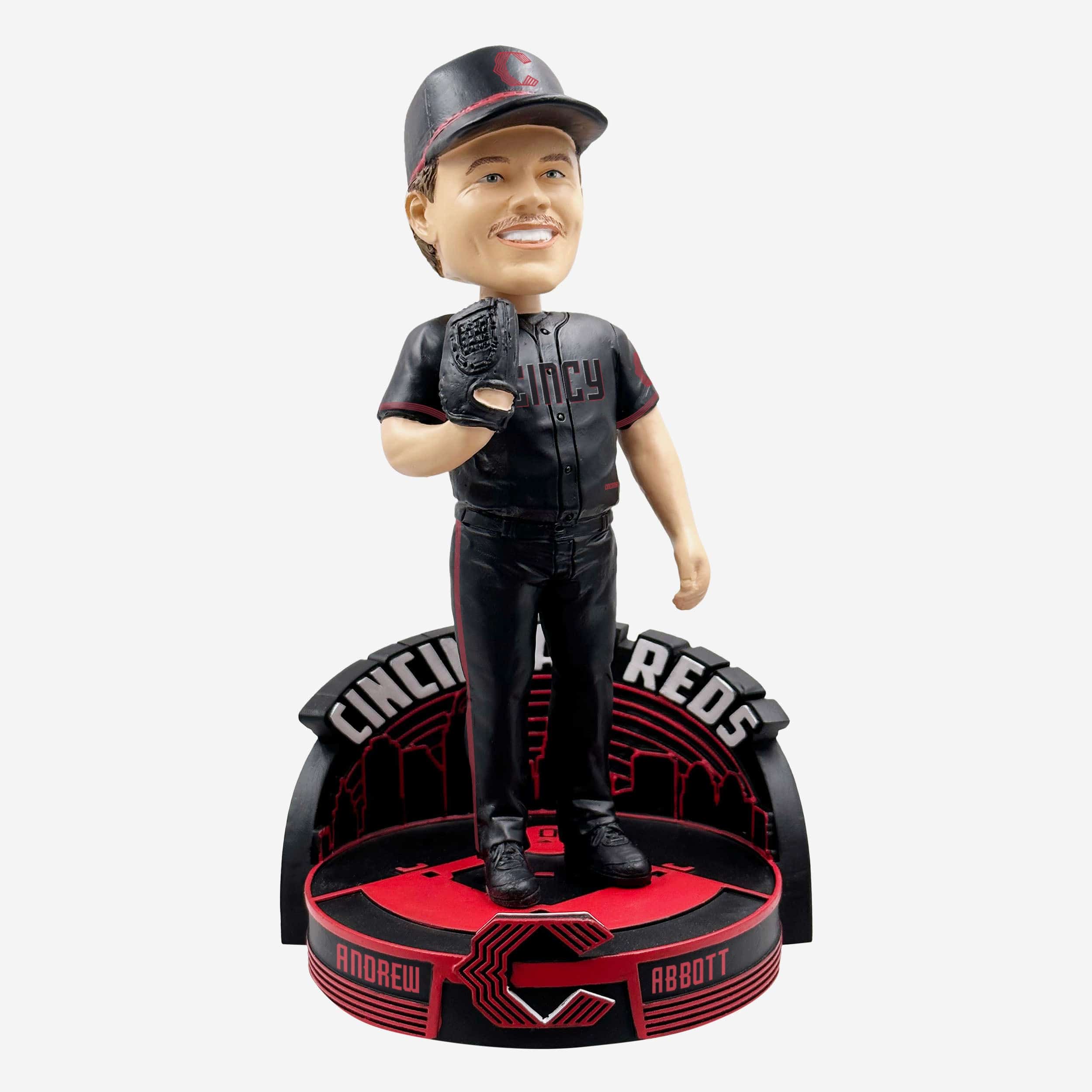 Andrew Abbott Cincinnati Reds 2023 City Connect Bobblehead in 2023