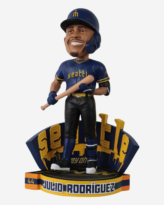 Julio Rodriguez Seattle Mariners 2023 City Connect Bobblehead FOCO - FOCO.com