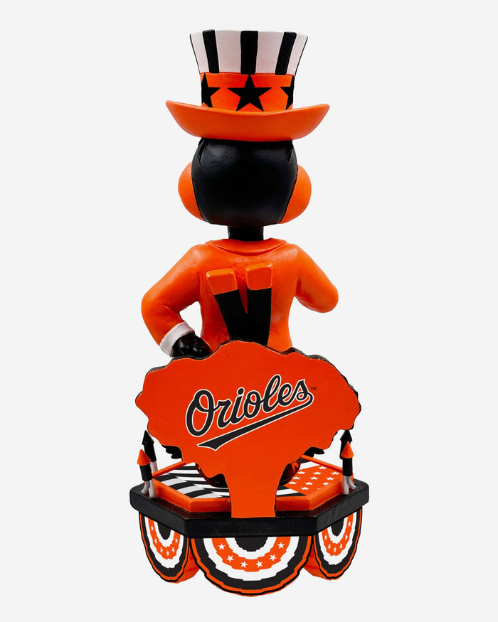 The Oriole Bird Baltimore Orioles Americana Mascot Bobblehead FOCO - FOCO.com