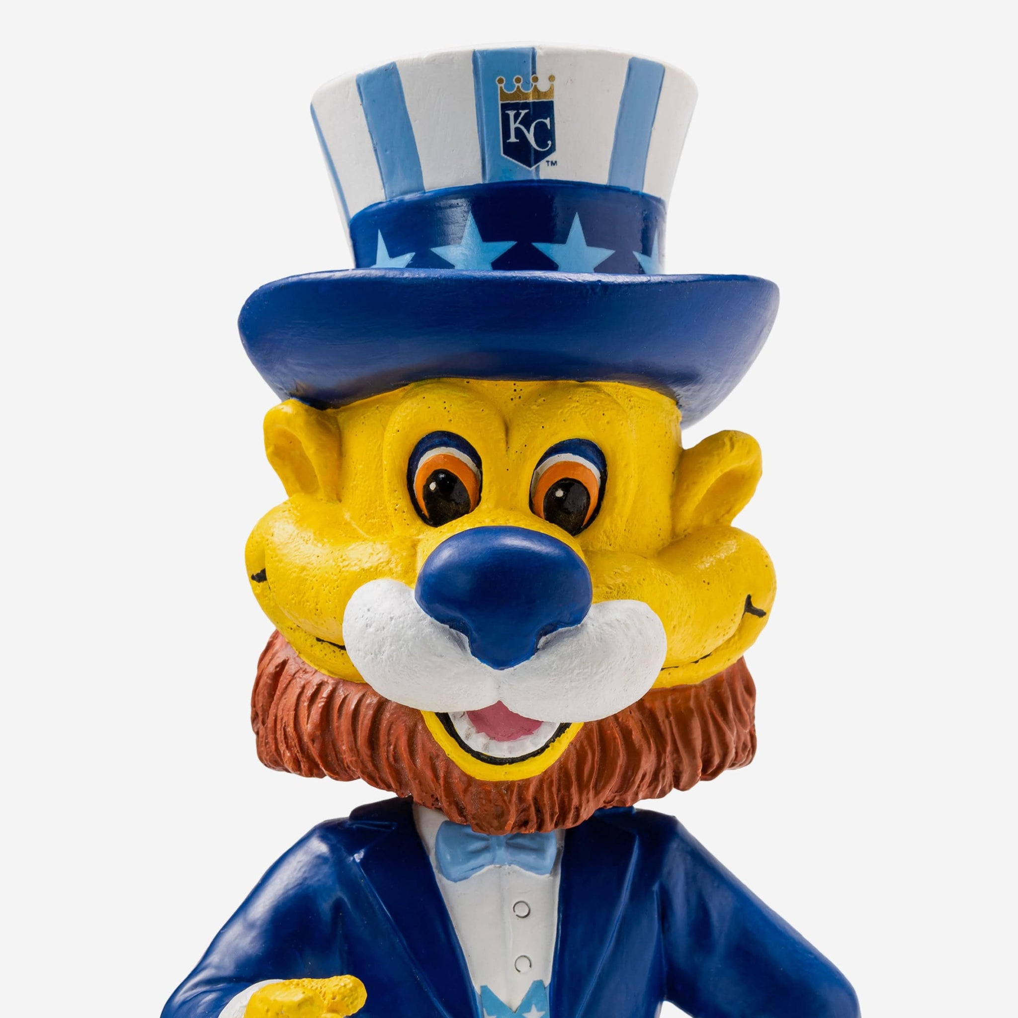 Sluggerrr Kansas City Royals Memorial Day Mascot Bobblehead FOCO