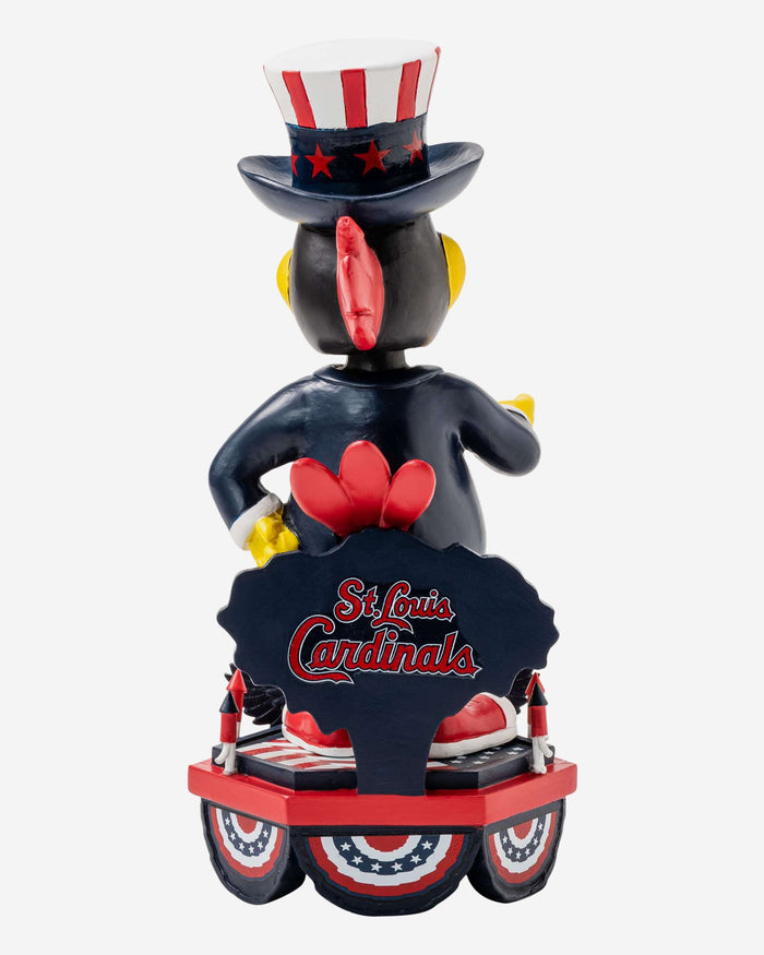 Fredbird St Louis Cardinals Americana Mascot Bobblehead FOCO - FOCO.com