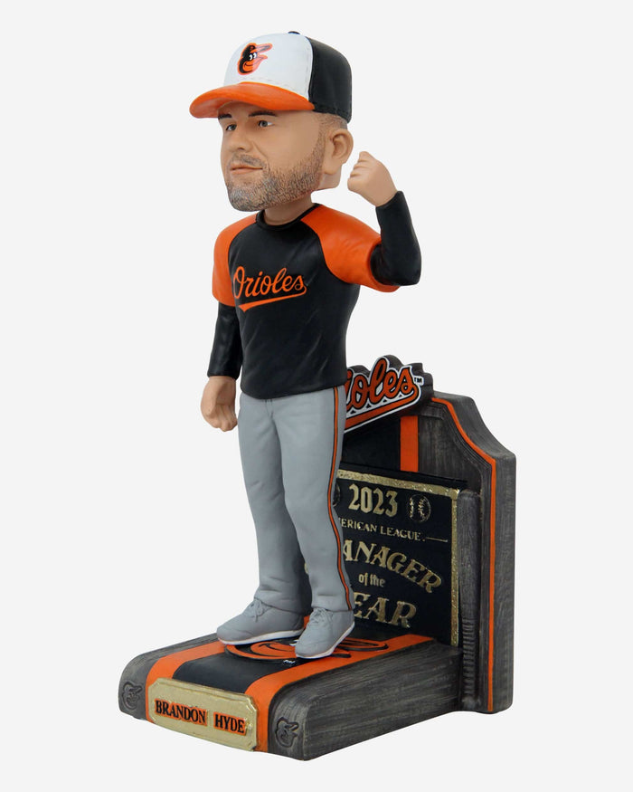 Brandon Hyde Baltimore Orioles 2023 AL Manager of the Year Bobblehead FOCO - FOCO.com