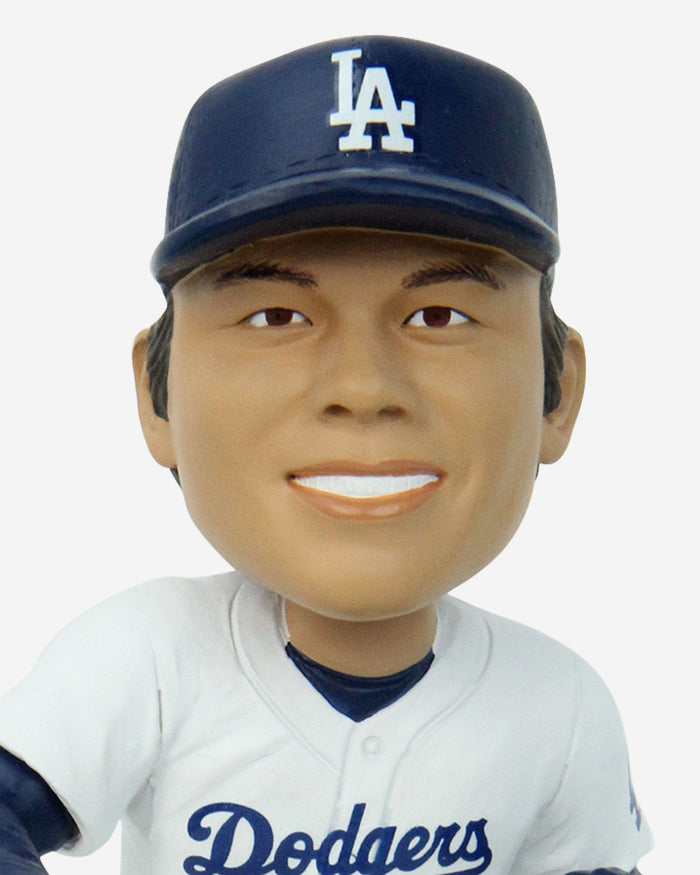 Yoshinobu Yamamoto Los Angeles Dodgers LA-Bound Bobblehead FOCO - FOCO.com