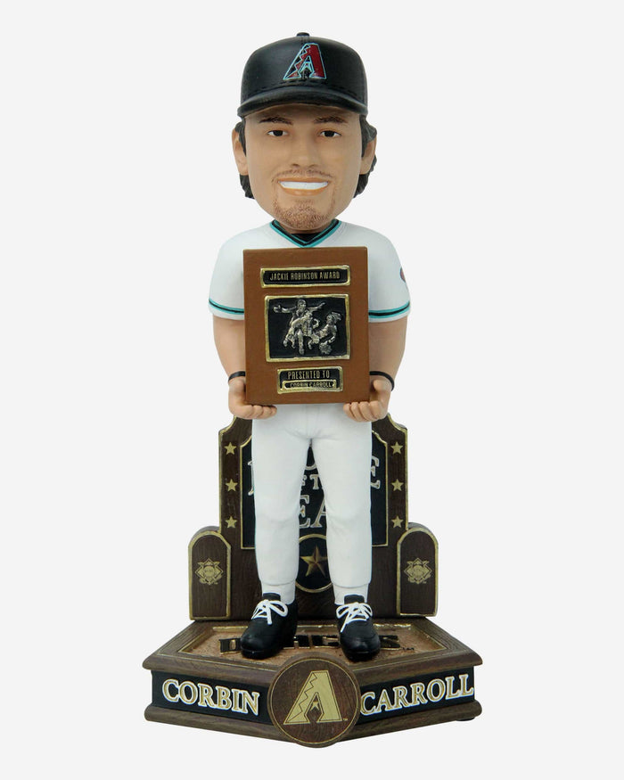 Corbin Carroll Arizona Diamondbacks 2023 NL Rookie of the Year Bobblehead FOCO - FOCO.com