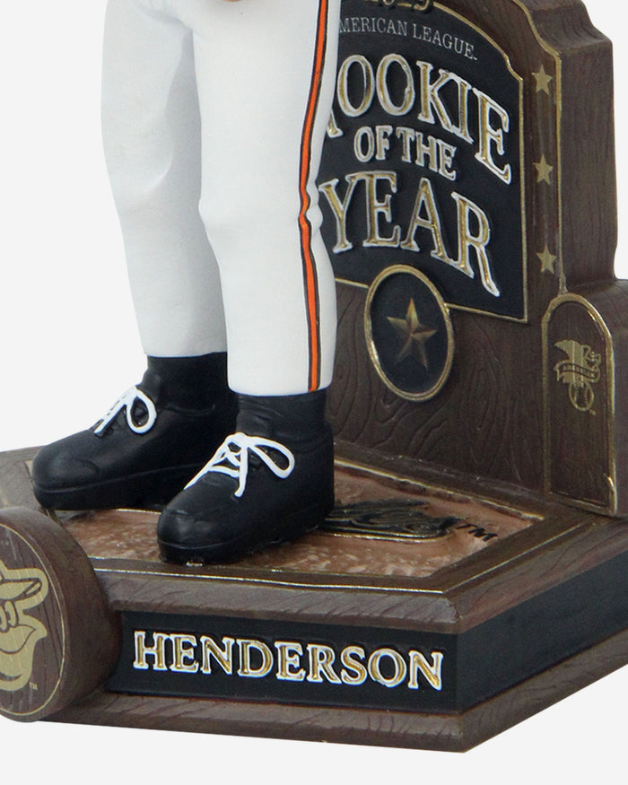 Gunnar Henderson Baltimore Orioles 2023 AL Rookie of the Year Bobblehead FOCO - FOCO.com
