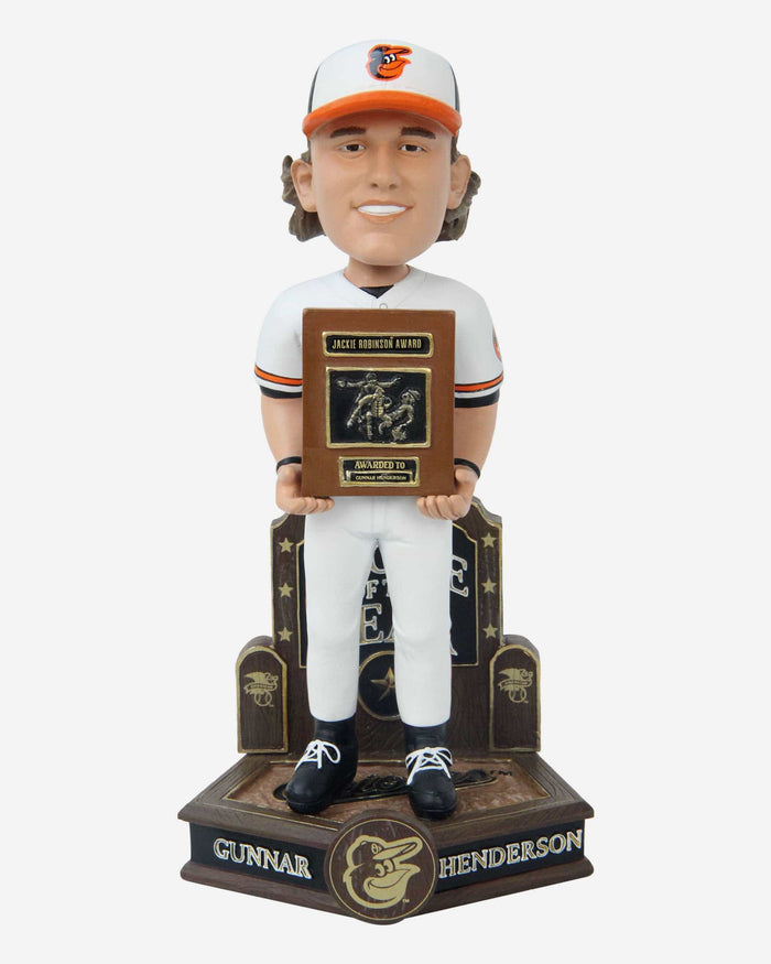 Gunnar Henderson Baltimore Orioles 2023 AL Rookie of the Year Bobblehead FOCO - FOCO.com