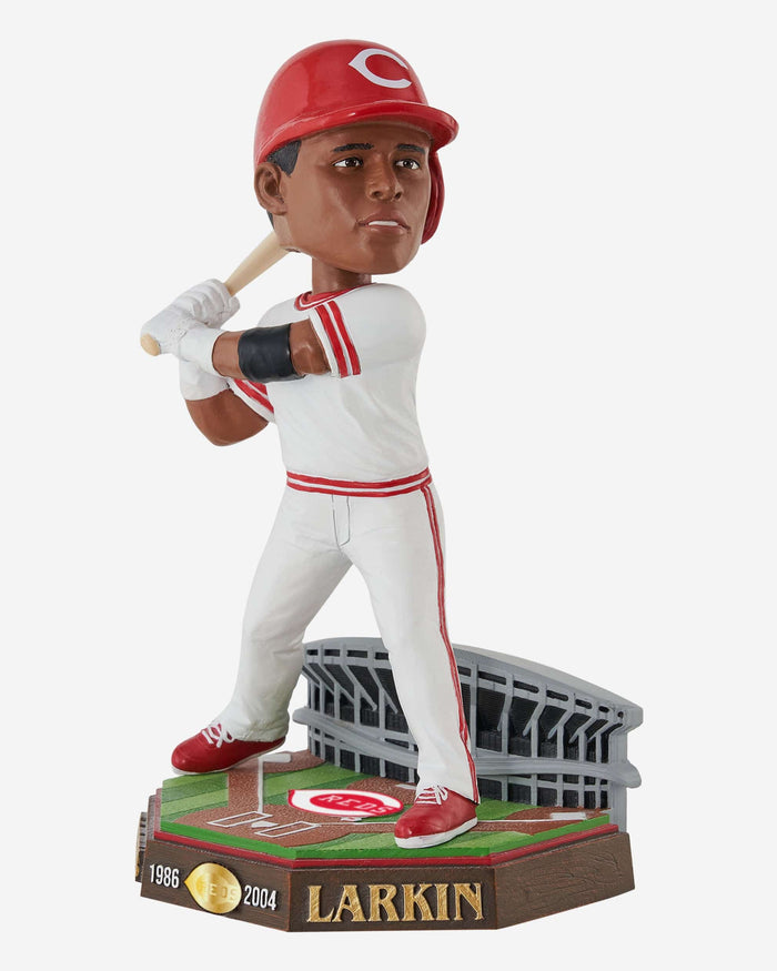 Barry Larkin Cincinnati Reds Retired Pro Gate Series Bobblehead FOCO - FOCO.com