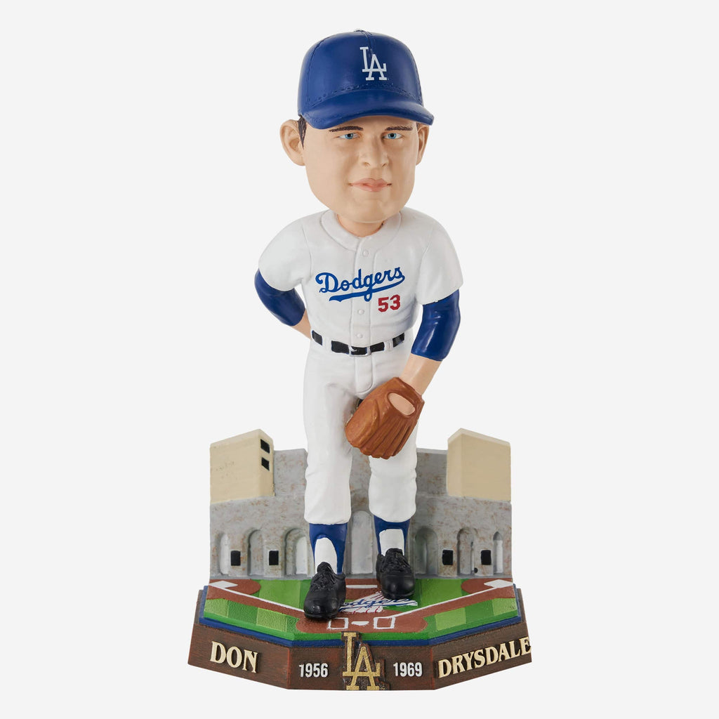 Don Drysdale Los Angeles Dodgers Retired Pro Gate Series Bobblehead FOCO - FOCO.com