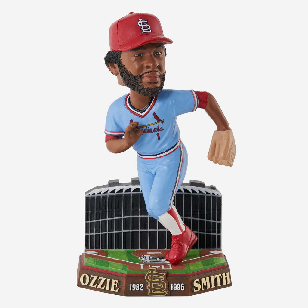Ozzie Smith St Louis Cardinals Retired Pro Gate Series Bobblehead FOCO - FOCO.com
