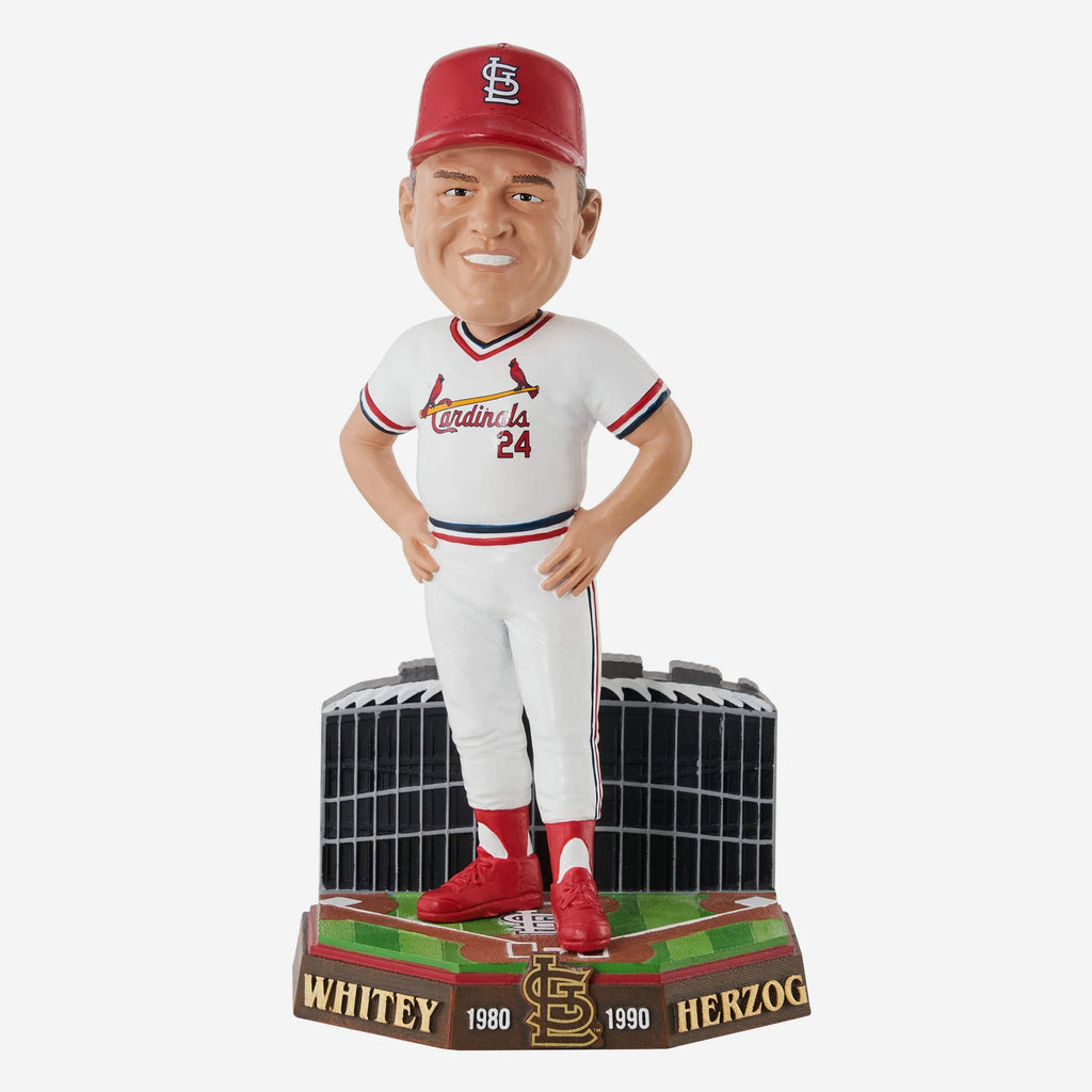 Whitey Herzog St Louis Cardinals Retired Pro Gate Series Bobblehead FOCO - FOCO.com