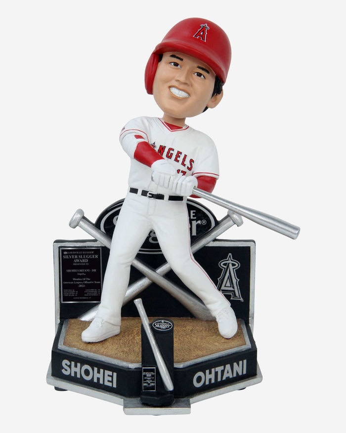 Shohei Ohtani Los Angeles Angels 2023 Silver Slugger Bobblehead FOCO - FOCO.com