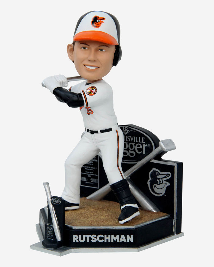 Adley Rutschman Baltimore Orioles 2023 Silver Slugger Bobblehead FOCO - FOCO.com