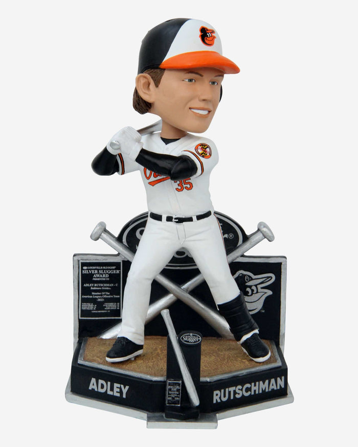 Adley Rutschman Baltimore Orioles 2023 Silver Slugger Bobblehead FOCO - FOCO.com