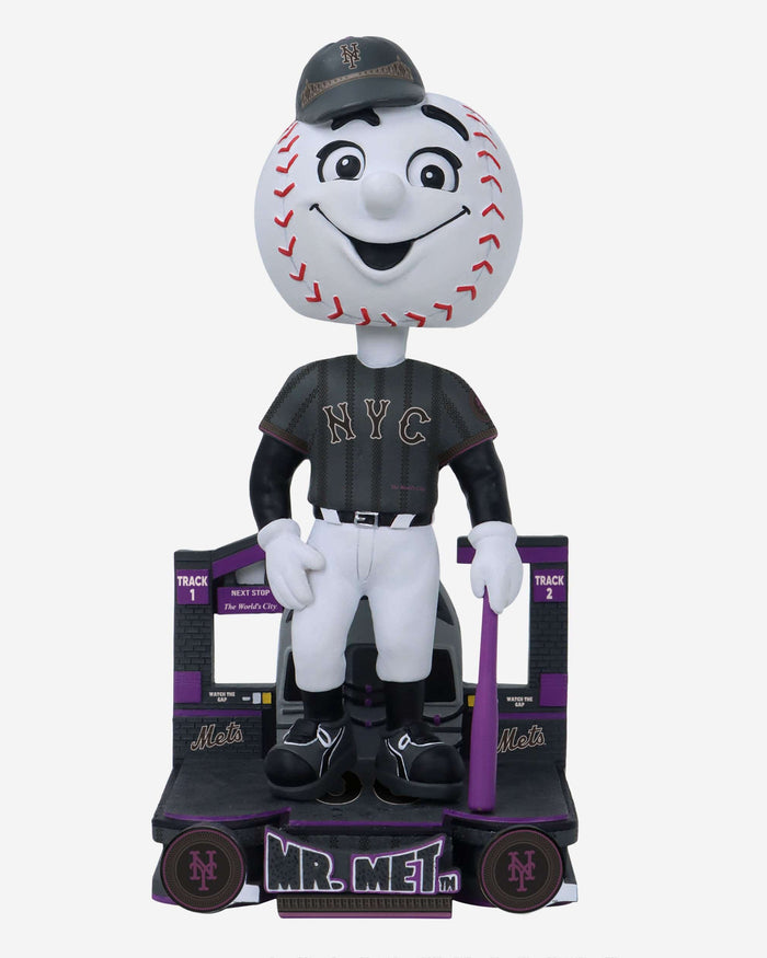 Mr Met New York Mets 2024 City Connect Mascot Bobblehead FOCO - FOCO.com