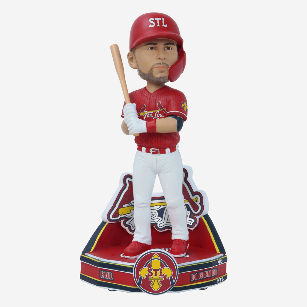 Paul Goldschmidt St Louis Cardinals 2024 City Connect Bobblehead FOCO - FOCO.com