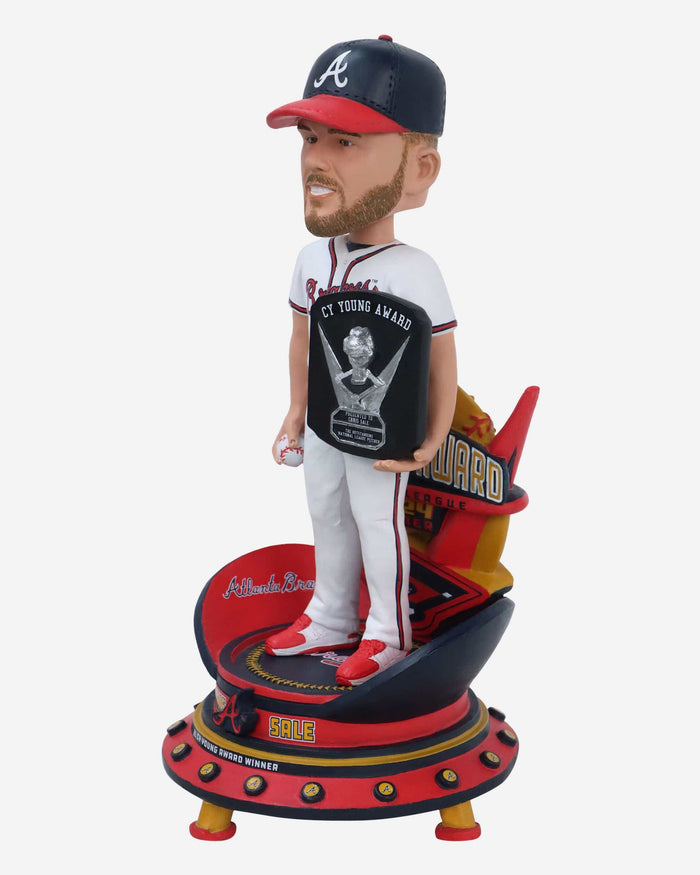 Chris Sale Atlanta Braves 2024 NL Cy Young Award Bobblehead FOCO - FOCO.com