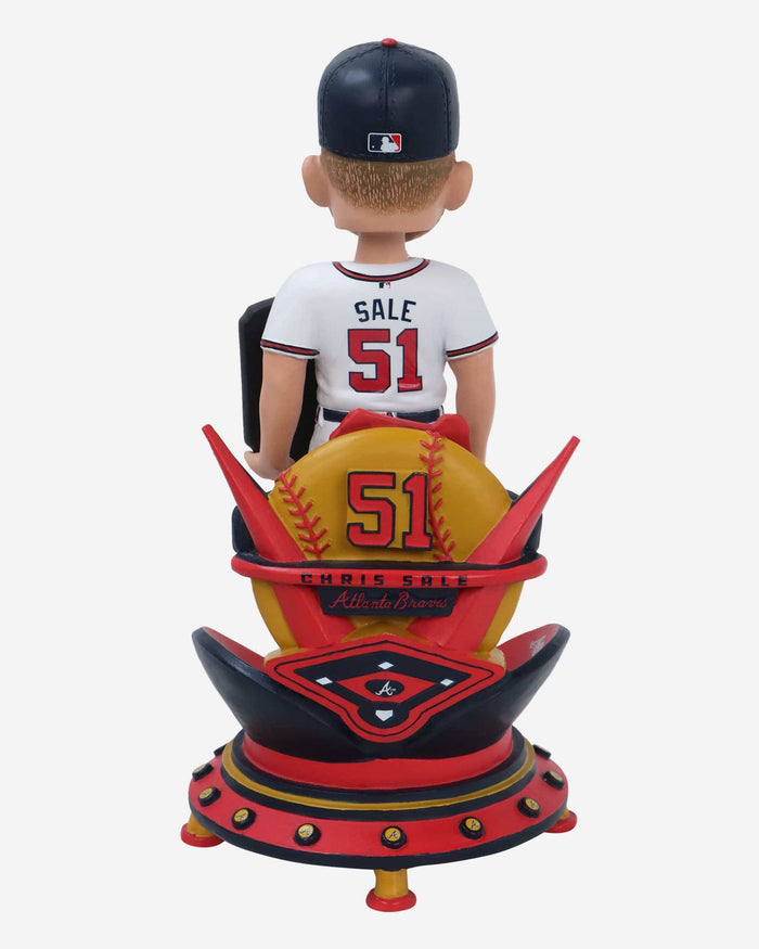 Chris Sale Atlanta Braves 2024 NL Cy Young Award Bobblehead FOCO - FOCO.com