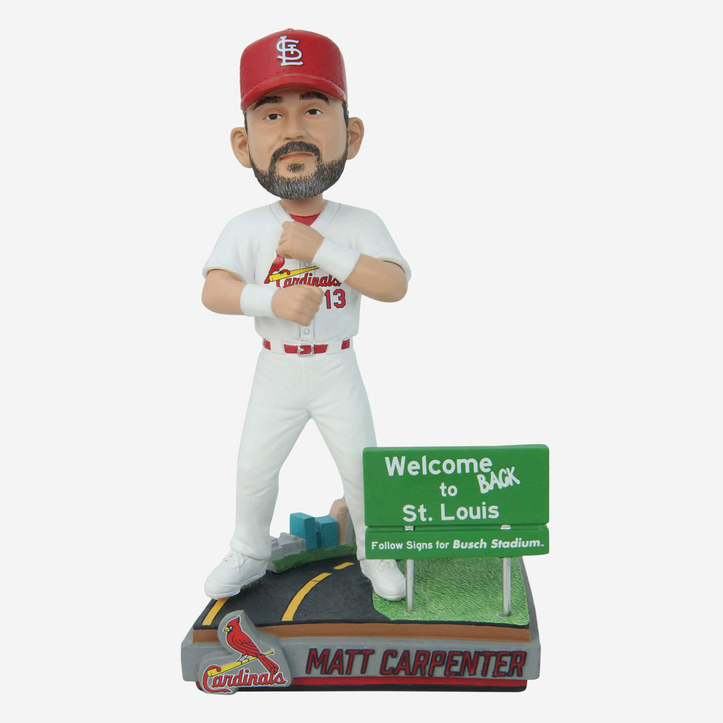 Matt Carpenter St Louis Cardinals Welcome Home Bobblehead FOCO - FOCO.com