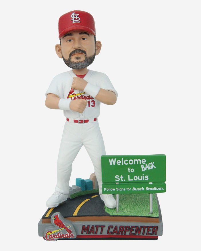 Matt Carpenter St Louis Cardinals Welcome Home Bobblehead FOCO - FOCO.com