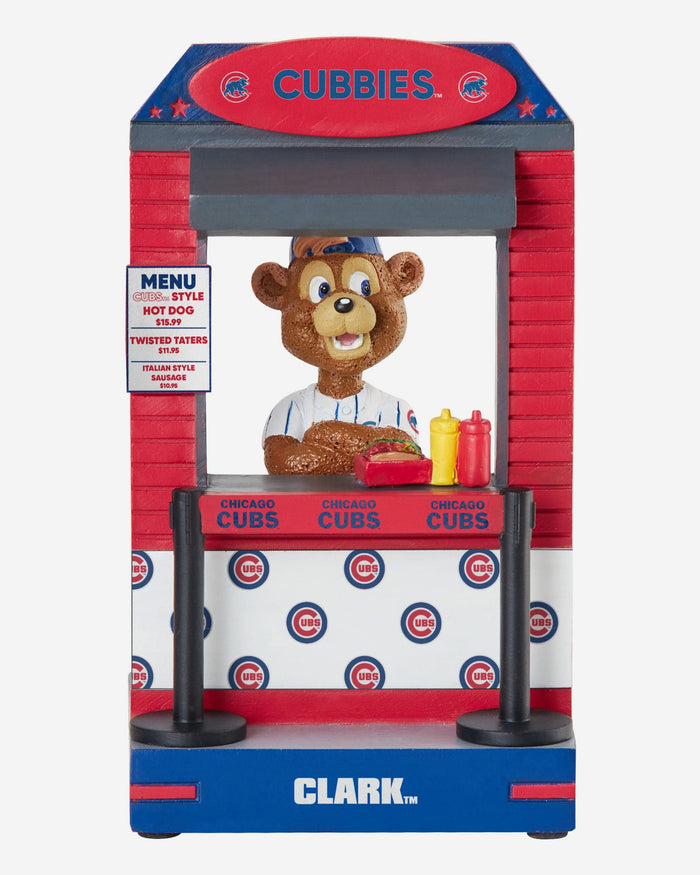 Clark Chicago Cubs 2024 Opening Day Mascot Bobblehead FOCO - FOCO.com