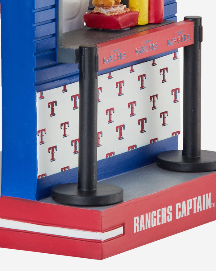 Rangers Captain Texas Rangers 2024 Opening Day Mascot Bobblehead FOCO - FOCO.com