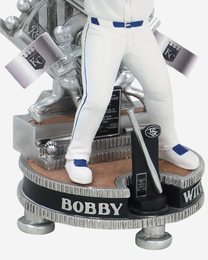 Bobby Witt Jr Kansas City Royals 2024 Silver Slugger Bobblehead FOCO - FOCO.com
