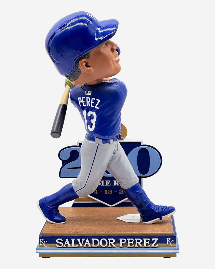 Salvador Perez Kansas City Royals 250 Home Runs Bobblehead FOCO - FOCO.com