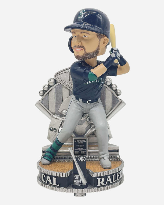 Cal Raleigh Seattle Mariners 2025 Silver Slugger Bobblehead FOCO - FOCO.com