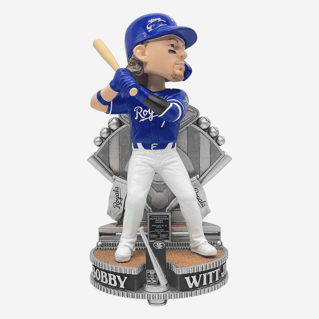 Bobby Witt Jr Kansas City Royals 2025 Silver Slugger Bobblehead FOCO - FOCO.com