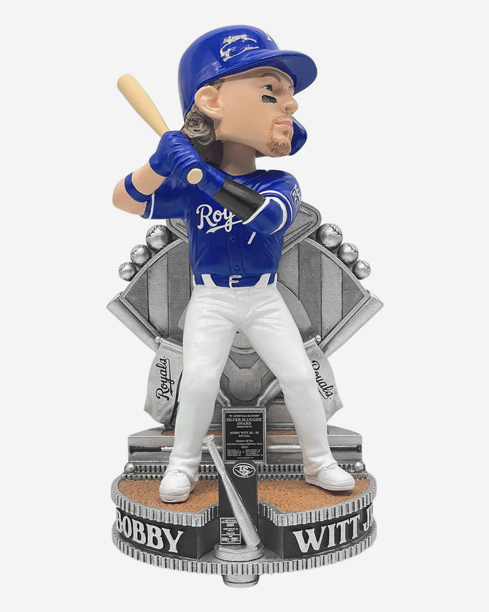 Bobby Witt Jr Kansas City Royals 2025 Silver Slugger Bobblehead FOCO - FOCO.com