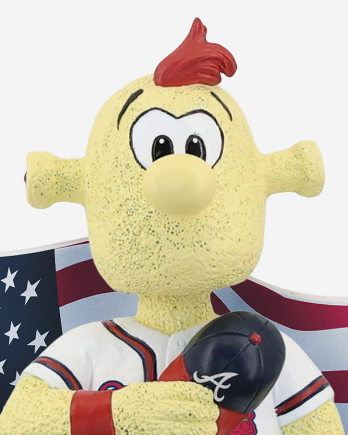 Blooper Atlanta Braves 2026 Opening Day Mascot Bobblehead FOCO - FOCO.com