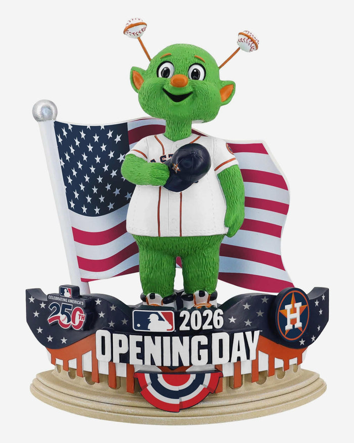 Orbit Houston Astros 2026 Opening Day Mascot Bobblehead FOCO - FOCO.com