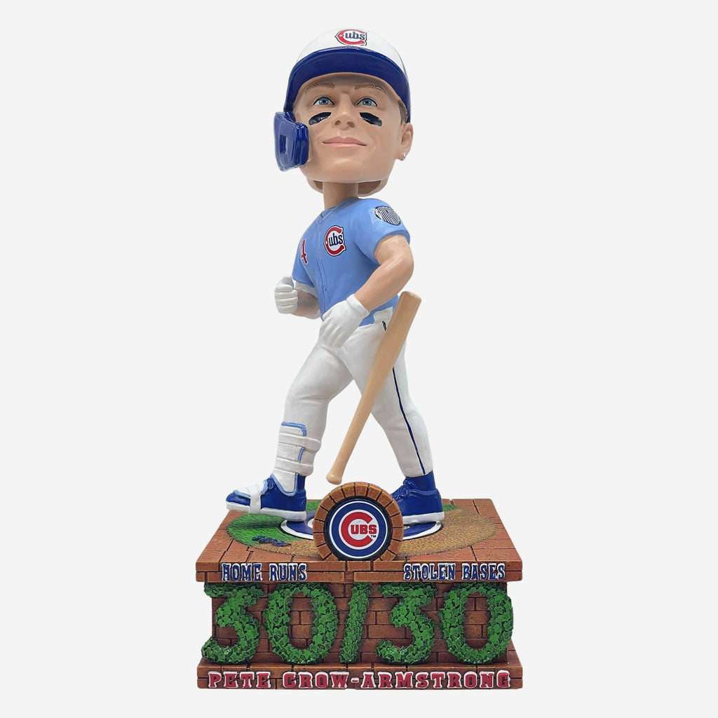Pete Crow-Armstrong Chicago Cubs 30/30 Club Bobblehead FOCO - FOCO.com