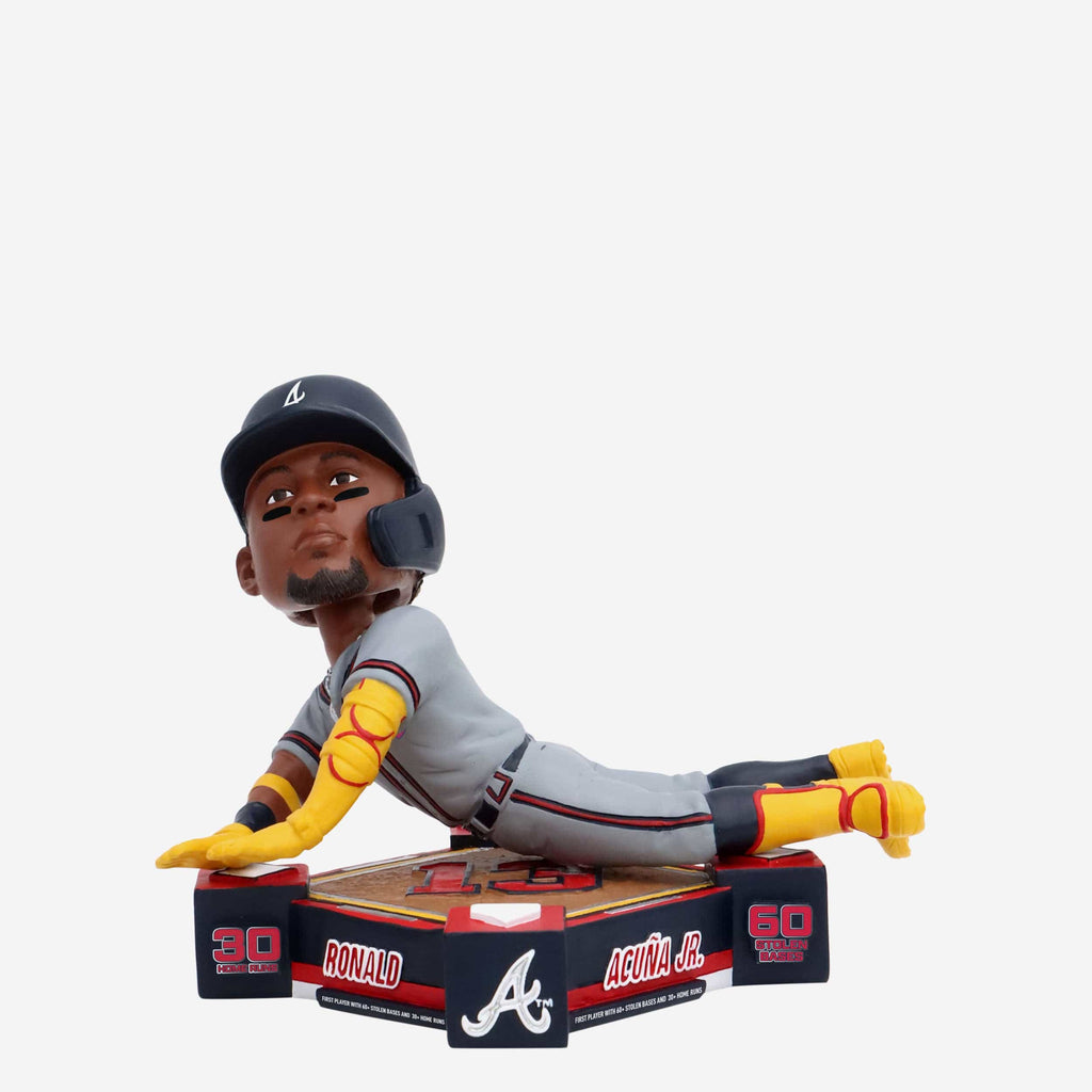 Ronald Acuna Jr Atlanta Braves 30 Home Run 60 Stolen Base Club Bobblehead FOCO - FOCO.com