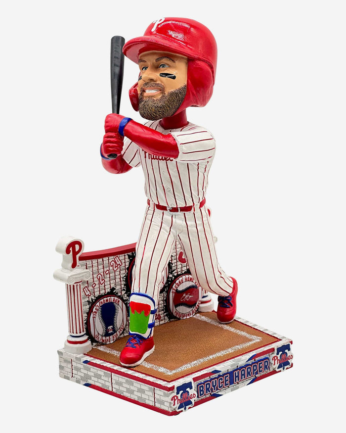 Bryce Harper Philadelphia Phillies 3 Home Run Game & 1000 Runs Milestone Bobblehead FOCO - FOCO.com
